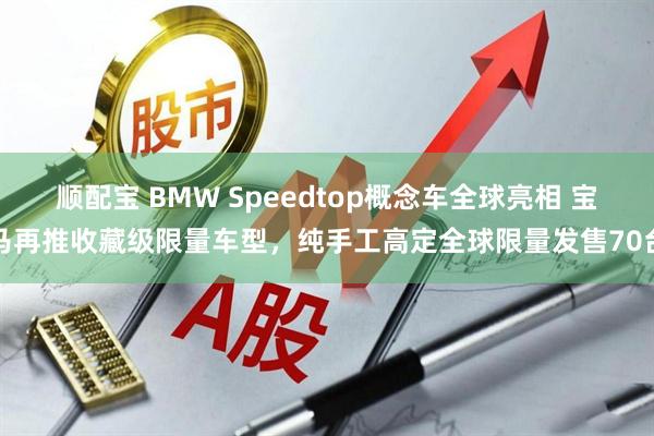 顺配宝 BMW Speedtop概念车全球亮相 宝马再推收藏级限量车型，纯手工高定全球限量发售70台